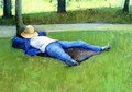 The Nap - Gustave Caillebotte