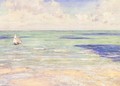 Seascape Regatta At Villers - Gustave Caillebotte