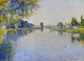 View Of The Seine In The Direction Of The Pont De Bezons - Gustave Caillebotte