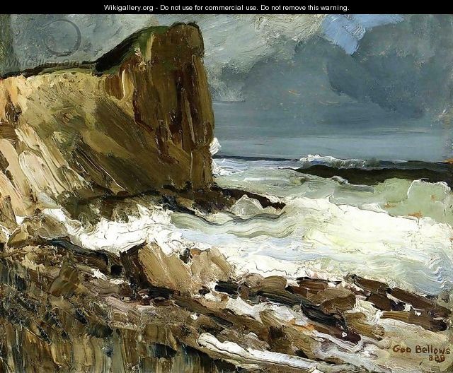 Gull Rock And Whitehead - George Wesley Bellows