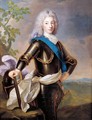 Portrait of Louis XV - Alexis-Simon Belle