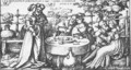 The Prodigal Son Wasting His Patrimony 1540 - Hans Sebald Beham