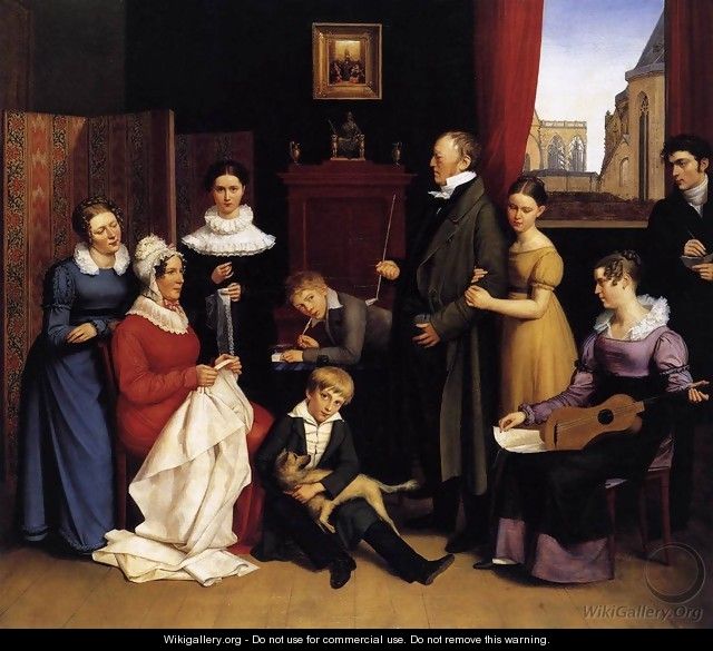 The Begas Family 1821 - Carl the Elder Begas