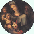 The Holy Family with Young Saint John 1530 - Domenico Beccafumi