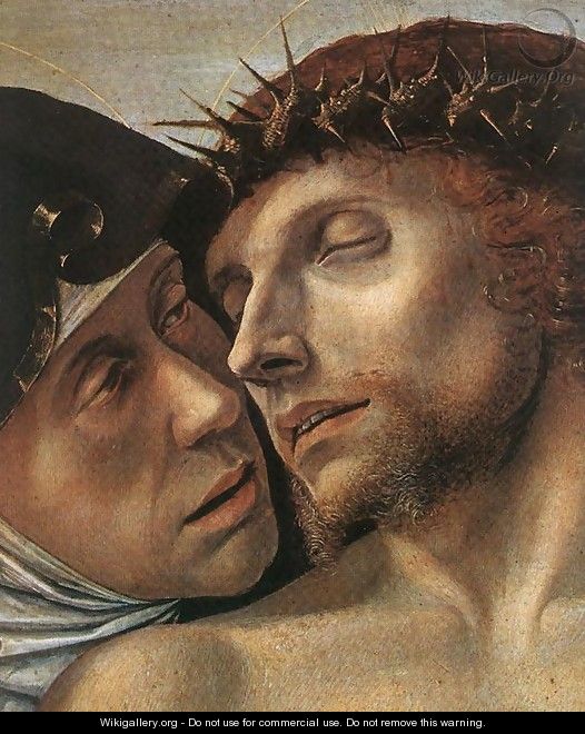 Pietà (detail 2) 1460 - Giovanni Bellini