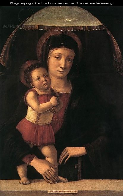 Madonna with Child 1450-55 - Giovanni Bellini