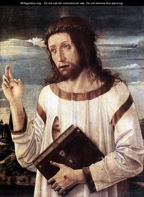 Blessing Christ c. 1460 - Giovanni Bellini