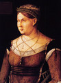 Portrait of Catharina Cornaro, Queen of Cyprus 1500 - Gentile Bellini