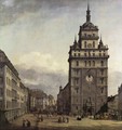 The Kreuzkirche in Dresden 1747-56 - Bernardo Bellotto (Canaletto)