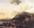 Landscape with Jacob, Rachel, and Leah 1643 - Nicolaes Berchem