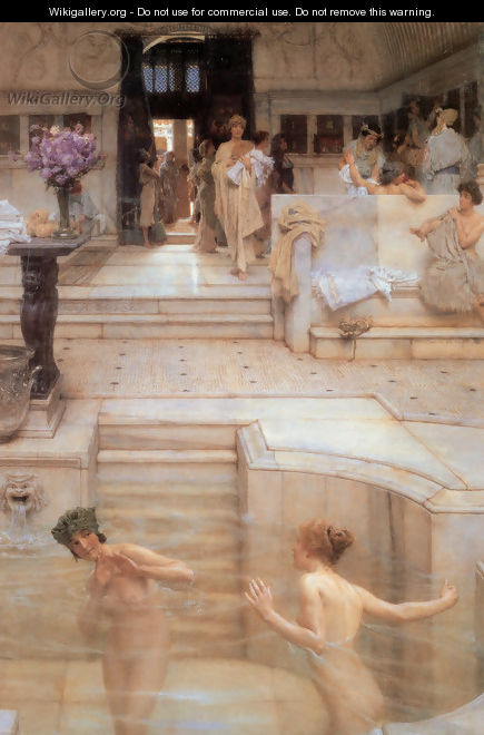 A Favorite Custom, 1909 - Sir Lawrence Alma-Tadema