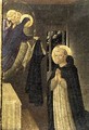 The Virgin Consigns the Habit to St Dominic 1433 - Angelico Fra
