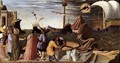 The Story of St Nicholas, St Nicholas saves the ship 1437 - Angelico Fra