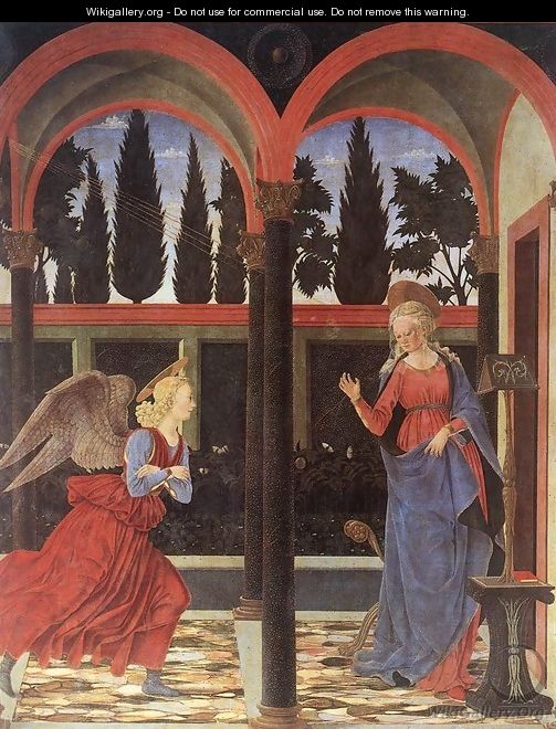 Annunciation 1447 - Baldovinetti Alessio