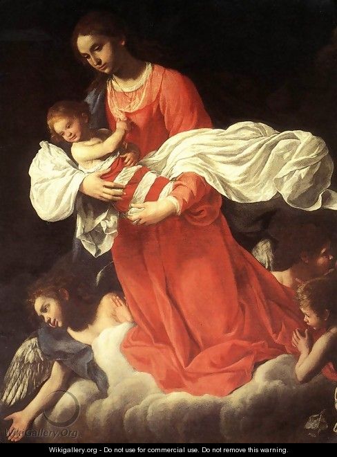 The Virgin and the Child with Angels - Giovanni Baglione