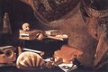 Still-Life with Musical Instruments 1650 - Evaristo Baschenis