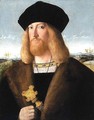 Portrait of a Bearded Gentleman 1508-10 - Bartolomeo Veneto