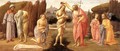 Predella: Baptism of Christ 1488 - Bartolomeo Di Giovanni