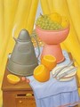 Still Life With Coffee Pot 1985 - Fernando Botero