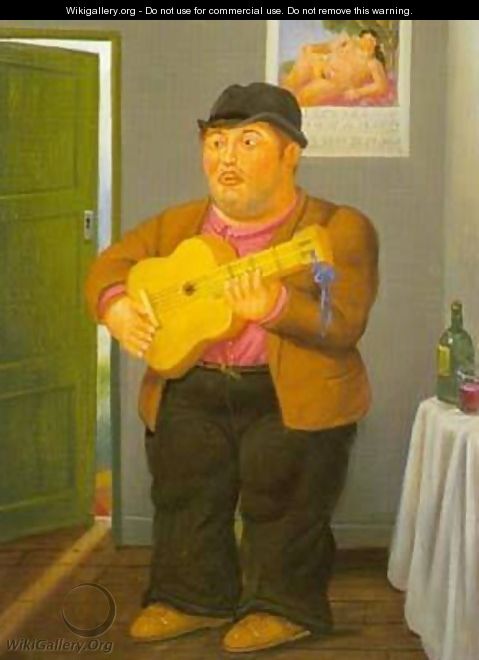 Musician 1997 - Fernando Botero