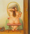 The Toilet 1996 - Fernando Botero