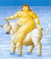 The Rape of Europa 1998 - Fernando Botero