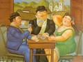 The Card Player 1996 - Fernando Botero