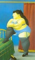 The Bedroom 1999 - Fernando Botero
