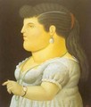 Woman in Profile 1996 - Fernando Botero
