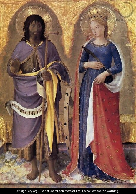 Perugia Altarpiece (right panel) 1437 - Angelico Fra