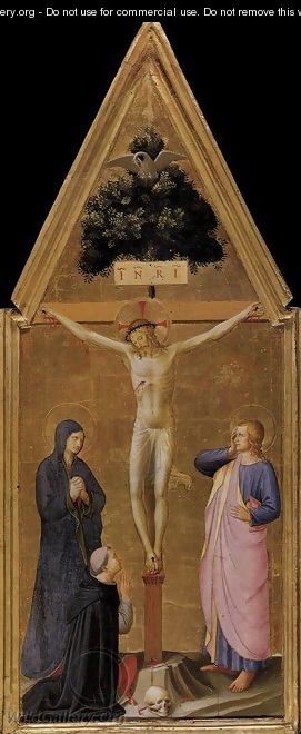 Crucifixion 1450 - Angelico Fra