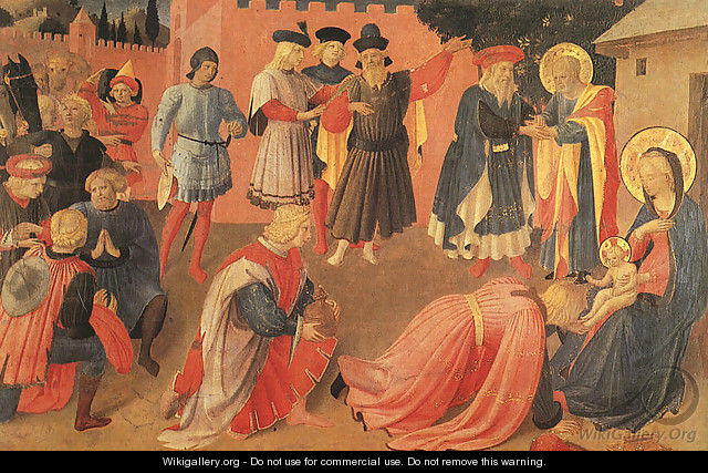 Adoration of the Magi 1433 - Angelico Fra