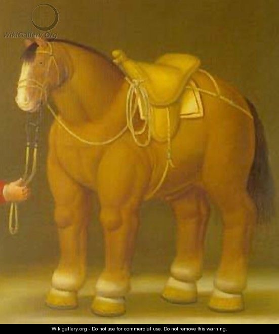 Horse 1992 - Fernando Botero