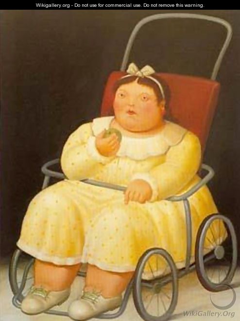 Girl 1996 - Fernando Botero