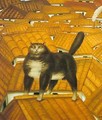 Cat on a roof 1978 - Fernando Botero