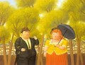 A man and a woman 1989 - Fernando Botero