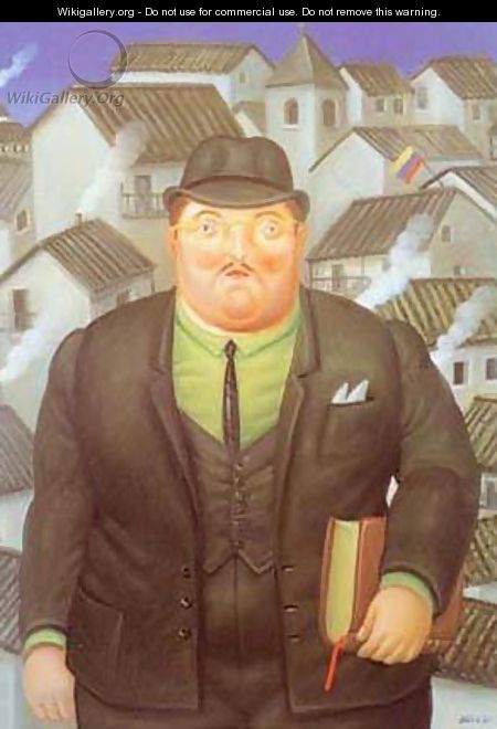 A Lawyer - Fernando Botero