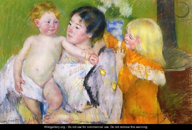 After The Bath - Mary Cassatt