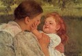 Maternal Caress - Mary Cassatt