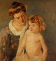 Jules Standing By His Mother - Mary Cassatt