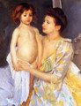 Jules Being Dried By His Mother - Mary Cassatt