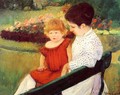 In The Park - Mary Cassatt