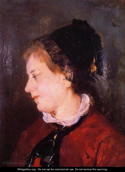 Portrait Of Madame Sisley - Mary Cassatt