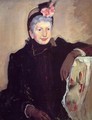 Portrait Of An Elderly Lady - Mary Cassatt