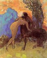 Woman And Centaur - Odilon Redon