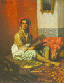 L Odalisque - Ferdinand Victor Leon Roybet