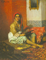 L Odalisque - Ferdinand Victor Leon Roybet