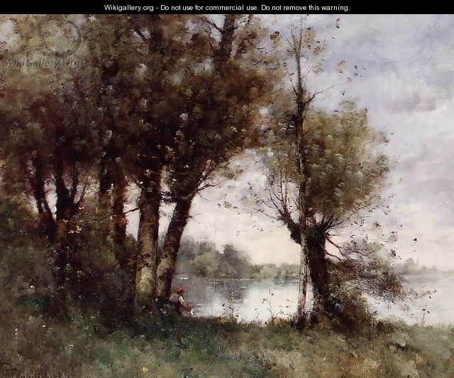 The Banks Of The Vienne - Paul Trouillebert