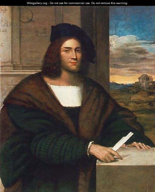 Portrait of a Man c. 1515 - Sebastiano Del Piombo (Luciani)