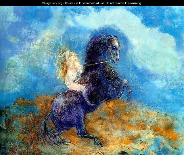 Brunhild Aka The Valkyrie - Odilon Redon